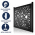 Metal Fence Panels Summer Garden Fencing Screens